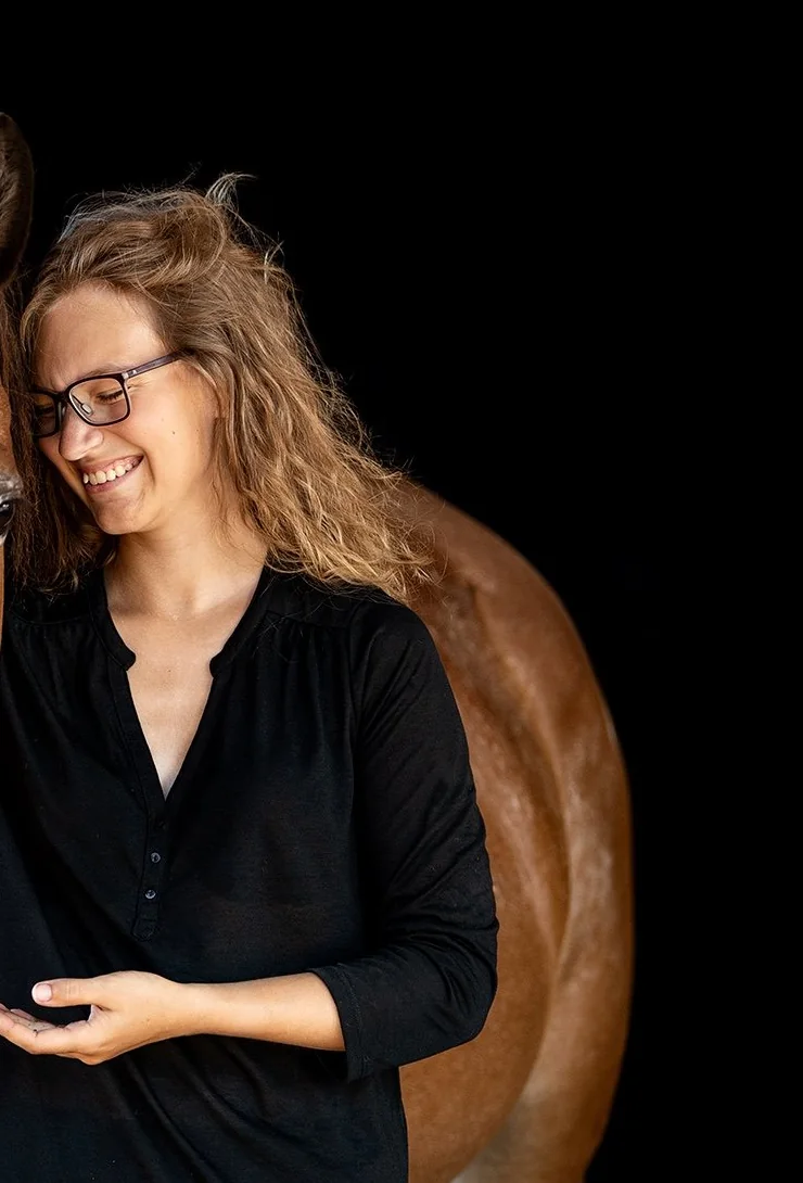 Felicia Michler mit ihrem Pferd